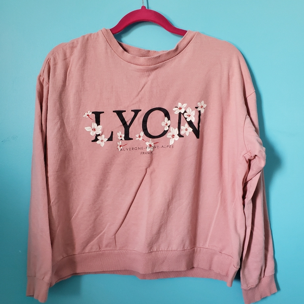 H&M "LYON" Printed Sweatshirt